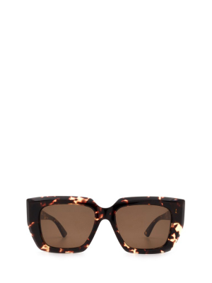 Bottega Veneta Eyewear Square Frame Sunglasses