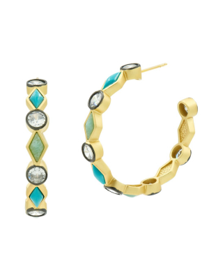 Shades Of Brooklyn Hoop Earring