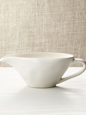 Marin White Gravy Boat