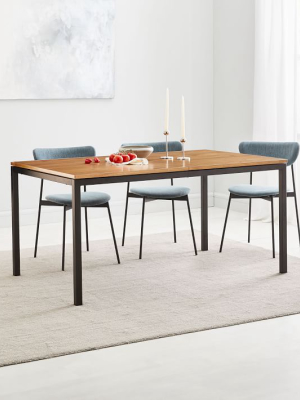 Frame Expandable Dining Table - Caramel