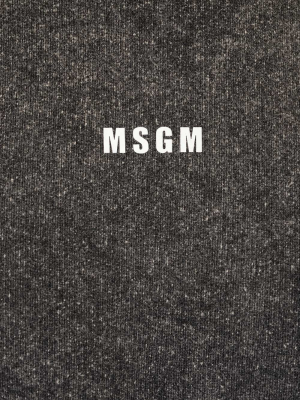 Msgm Micro Logo Sweatshirt