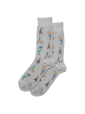 Men's City People Crew Socks