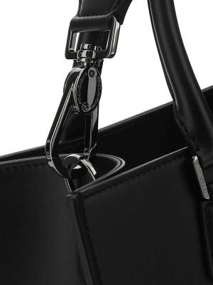 Dolce & Gabbana Logo-embossed Strapped Tote Bag