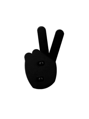 Peace Sign Hook Small