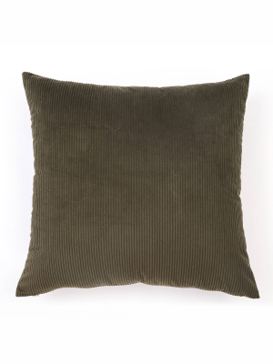 18"x18" Solid Ribbed Textured Throw Pillow - Freshmint