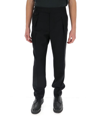 Alexander Mcqueen Belted Waistband Trousers