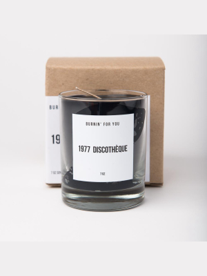 1977 Discotheque Candle, Black