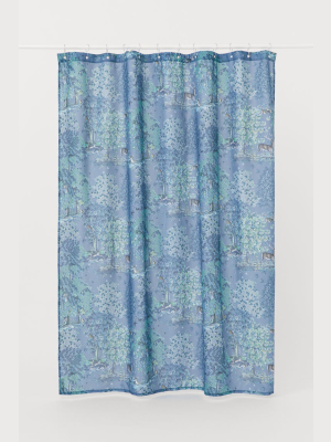 Patterned Shower Curtain