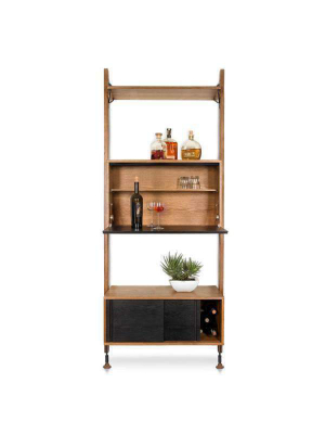 Theo Modular Shelving With Bar By District Eight