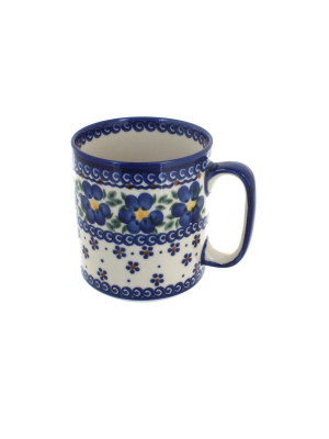 Blue Rose Polish Pottery Spring Blossom Coffee Mug