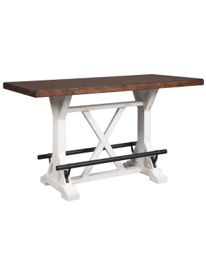 Valebeck Counter Height Dining Room Table Brown - Signature Design By Ashley