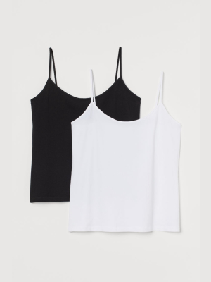 H&m+ 2-pack Tank Tops