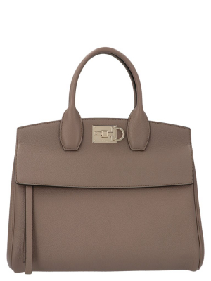 Salvatore Ferragamo Studio Small Tote Bag