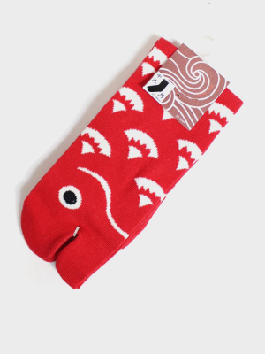 Tabi Socks, Tai Fish (m/l)