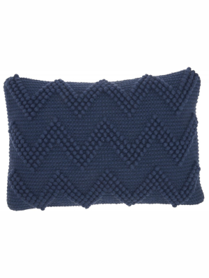 Nourison Large Chevron Life Styles Throw Pillow