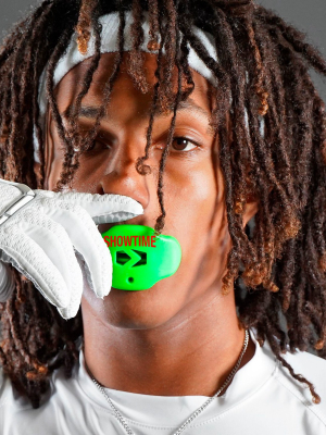 Showtime Hot Green Football Mouthguard