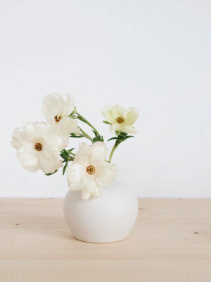 Ceramic Blossom Vase - Small