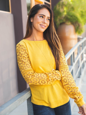 The Skylar Top - Yellow