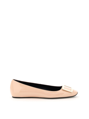 Roger Vivier Trompette Buckle Ballerina Flats