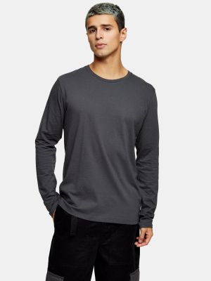 Gray Pinstripe Organic Cotton T-shirt