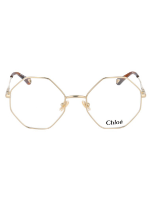 Chloé Eyewear Octagonal Frame Glasses