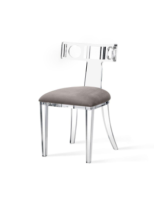 Ardsley Acrylic Klismos Chair