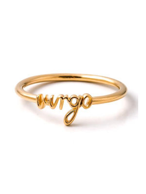Virgo Zodiac Ring