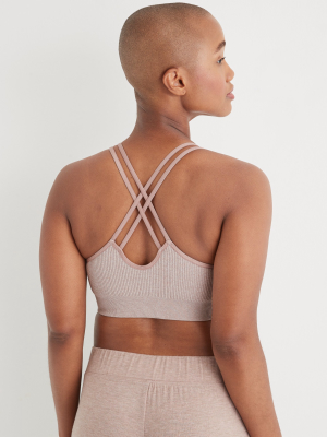 Aerie Seamless Strappy Padded Bralette