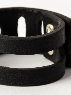 Punchout Restraint Bracelet (30mm, Blk+ma)