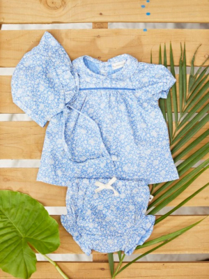 Organic Floral Baby Bloomers