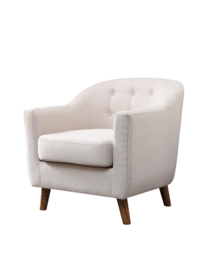 Belka Tufted Upholstered Accent Chair - Mibasics