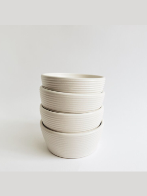 Tellefsen Atelier  - Ribbed Dinner Bowl