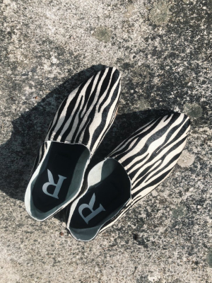 Zebra Slippers