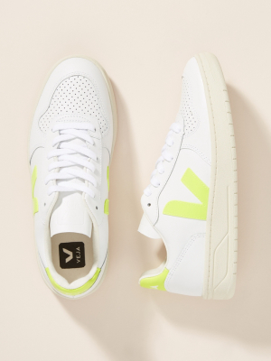 Veja V-10 Leather Sneakers