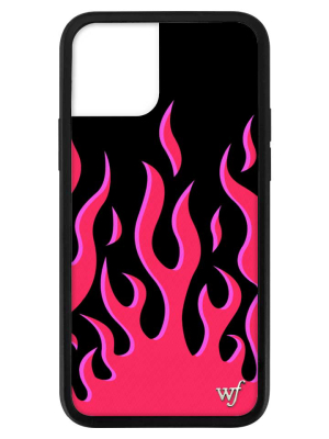 Red Flames Iphone 12/12 Pro Case