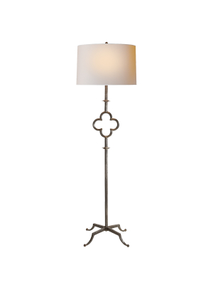 Quatrefoil Floor Lamp In Various Colors