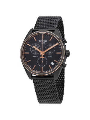 Tissot Pr 100 Chronograph Black Dial Men's Watch T101.417.23.061.00