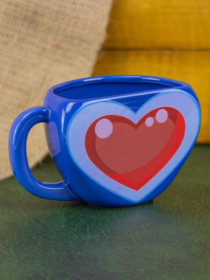 Paladone Products Ltd. The Legend Of Zelda Heart Container Scultped Ceramic Coffee Mug