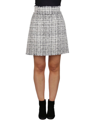 Dolce & Gabbana Tweed Mini Skirt