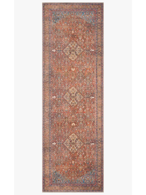 Red/ Multi Loren Rug