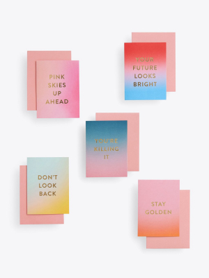 Good Vibes Greeting Card Set