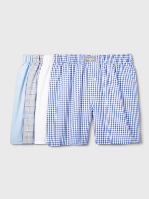 Men's Woven Boxer Shorts 4pk - Goodfellow & Co™