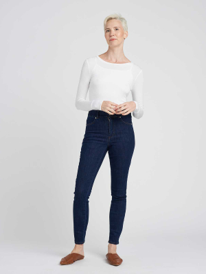 Riviera High Rise Skinny Jeans 31 Inch - Indigo