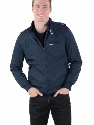 Men's Heavy Iconic Racer Quilted Lining Jacket (slim Fit)