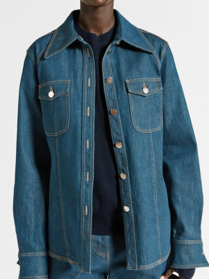 Japanese Denim Shirt Jacket