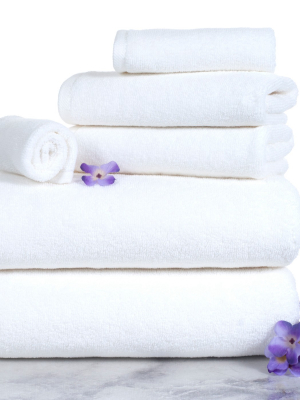 Solid Bath Towels And Washcloths 6pc - Yorkshire Home