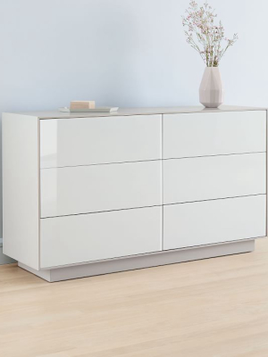 Emilia 6-drawer Dresser - Haze