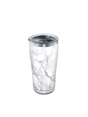 Tervis 20oz Stainless Steel Tumbler - White Marble