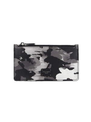 Dolce & Gabbana Dauphine Camouflage Cardholder