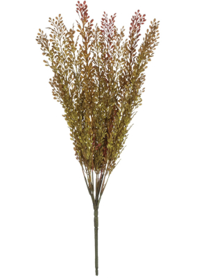 Sullivans Artificial Seed Grass Bush 20"h Brown